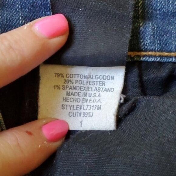 Flying Monkey "1" Sz. 26 x 30.5 Blue Jeans - Picture 12 of 12